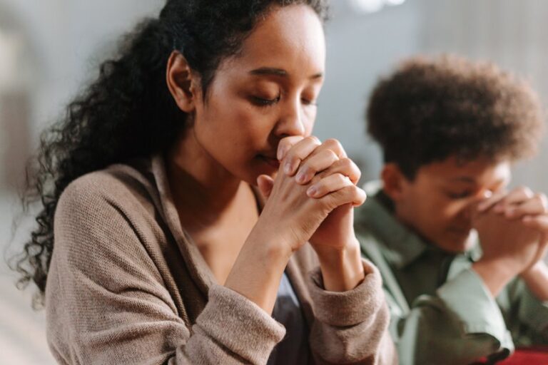 comforting prayers for families