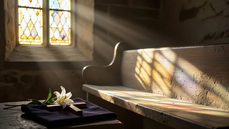 grieving yet hopeful holy saturday
