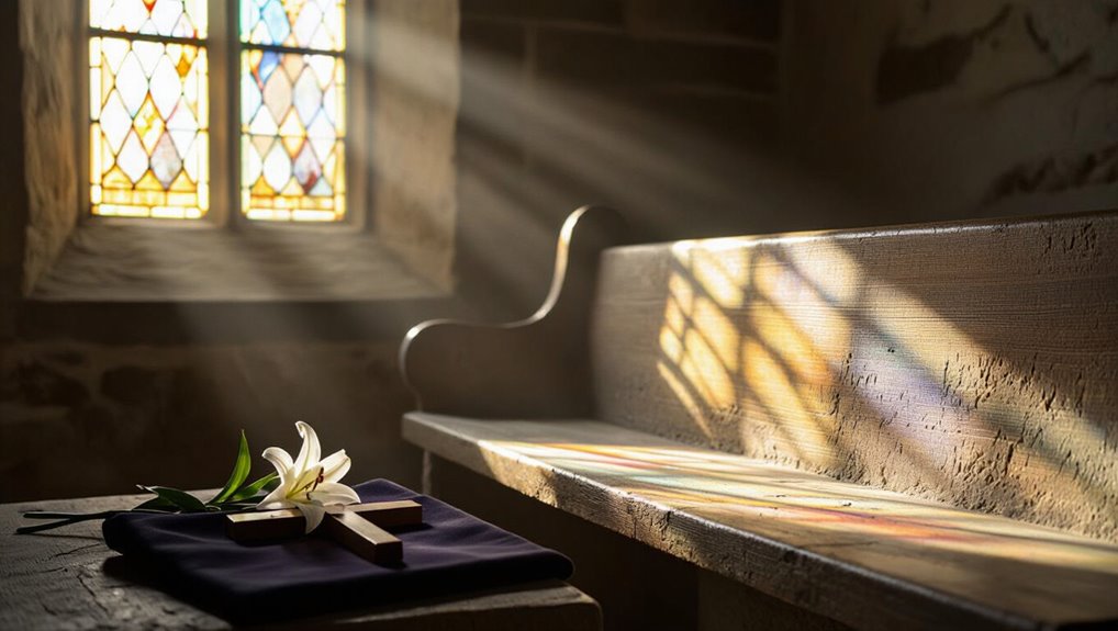 grieving yet hopeful holy saturday
